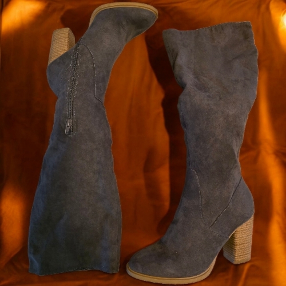 Target Gray Over the Knee Boots